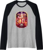 Hazbin Hotel Poster Art Raglan Baseball Sweatshirt