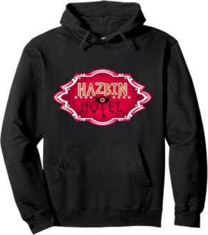 Hazbin Hotel Title Pullover Hoodie