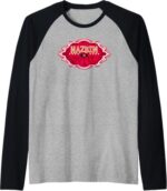 Hazbin Hotel Title Raglan Baseball Sweatshirt