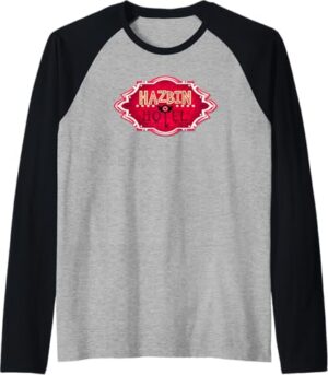 Hazbin Hotel Title Raglan Baseball Sweatshirt